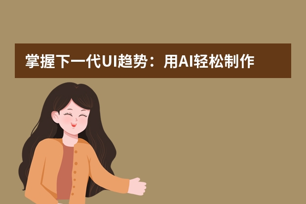 掌握下一代UI趋势：用AI轻松制作通透感十足的玻璃拟态风PPT