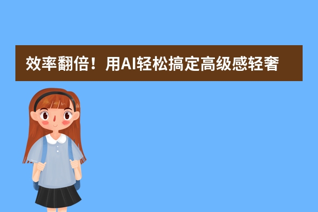 效率翻倍！用AI轻松搞定高级感轻奢风PPT，品牌发布会首选