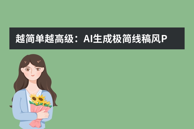 越简单越高级：AI生成极简线稿风PPT，读书笔记分享超适配