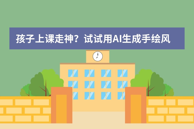 孩子上课走神？试试用AI生成手绘风PPT课件，瞬间抓住注意力！