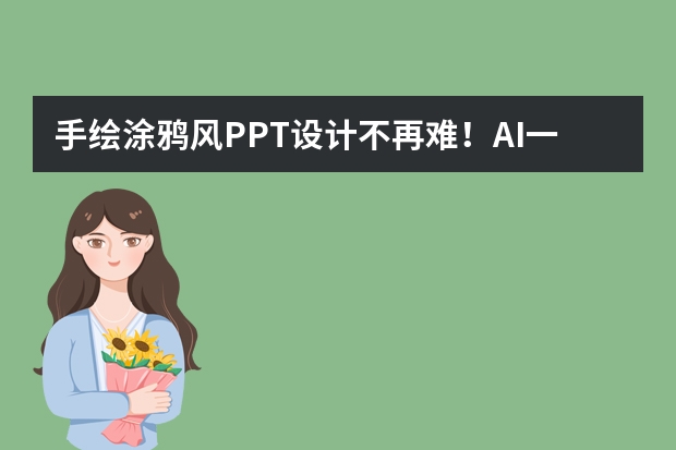 手绘涂鸦风PPT设计不再难！AI一键生成，新手也能上手