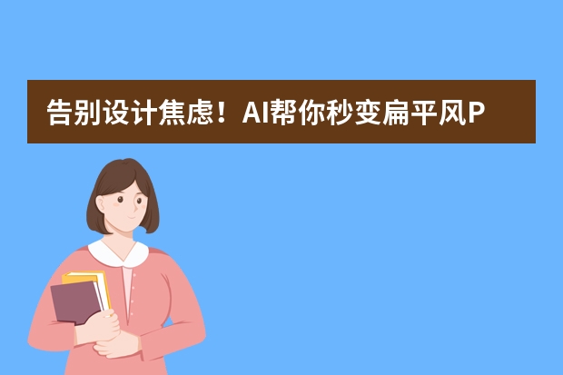 告别设计焦虑！AI帮你秒变扁平风PPT高手