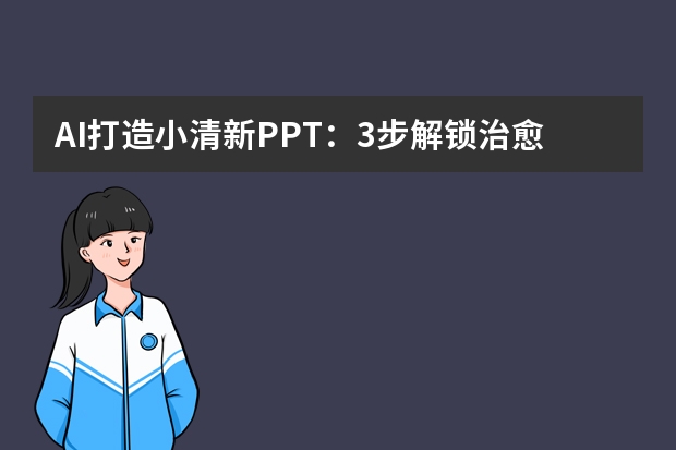 AI打造小清新PPT：3步解锁治愈系设计密码