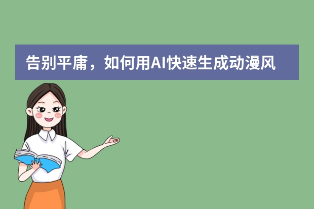 告别平庸，如何用AI快速生成动漫风PPT？