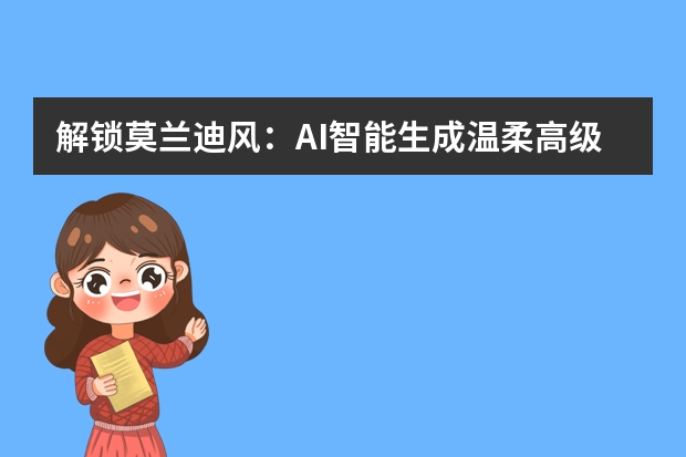 解锁莫兰迪风：AI智能生成温柔高级灰PPT
