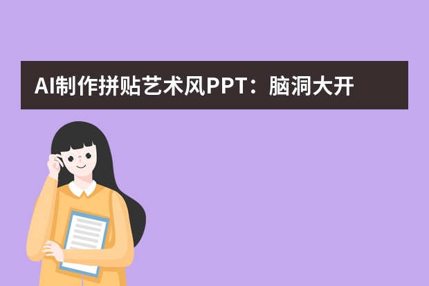 AI制作拼贴艺术风PPT：脑洞大开，让PPT.CN成为你的创意引擎