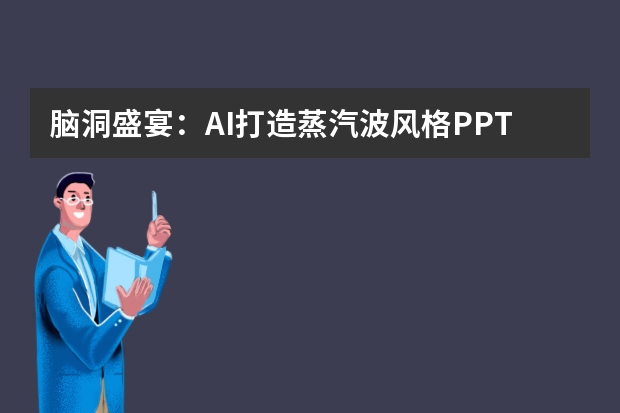 脑洞盛宴：AI打造蒸汽波风格PPT，复古与潮流碰撞