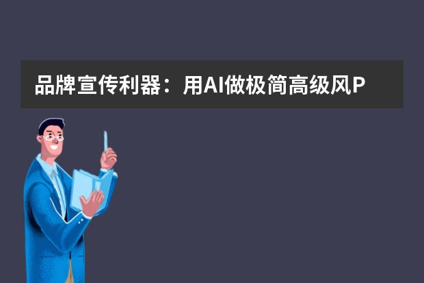 品牌宣传利器：用AI做极简高级风PPT，企业介绍尽显质感