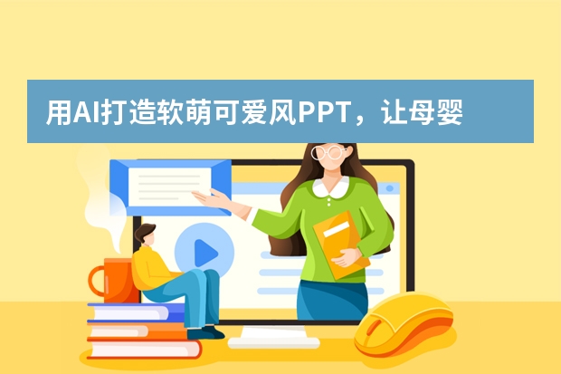 用AI打造软萌可爱风PPT，让母婴产品宣传超吸睛