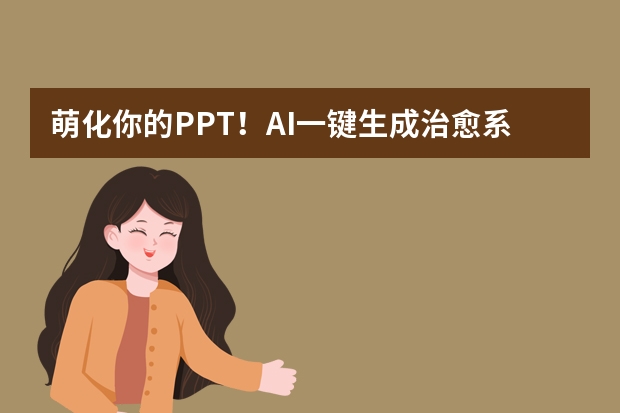 萌化你的PPT！AI一键生成治愈系手绘风幻灯片，教学、宣传都超好用！