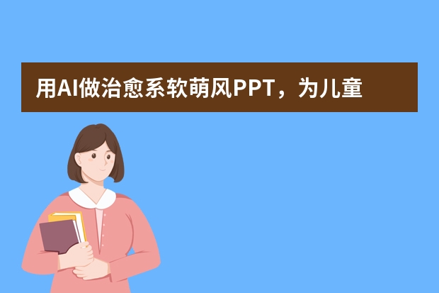 用AI做治愈系软萌风PPT，为儿童主题活动添彩