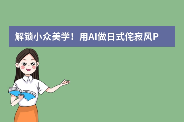 解锁小众美学！用AI做日式侘寂风PPT，低调高级超吸睛