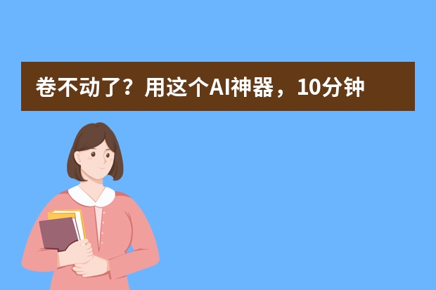 卷不动了？用这个AI神器，10分钟搞定国潮风PPT